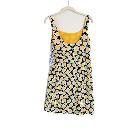 Diane Von Furstenberg for Target Shift Yellow Poppy Mini Dress Size 0 NWT - Picture 5 of 5